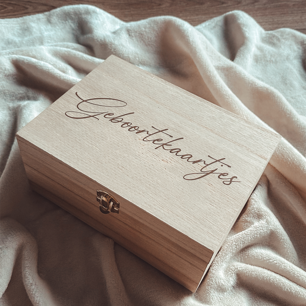 Bewaardoosje ‘Geboortekaartjes’