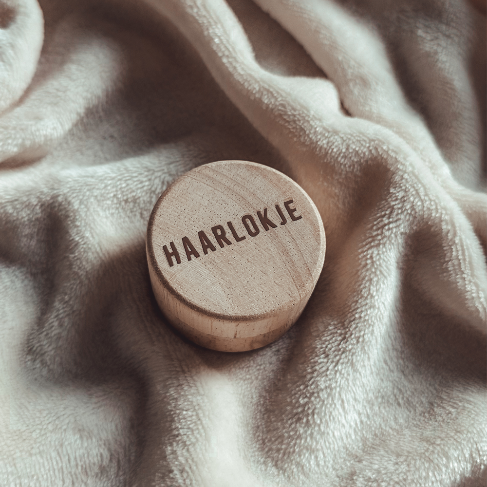 Bewaardoosje ‘Haarlokje’
