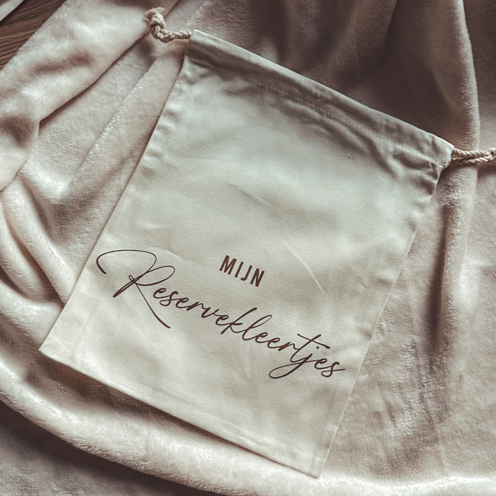 Bewaarzakje ‘Reservekleertjes’