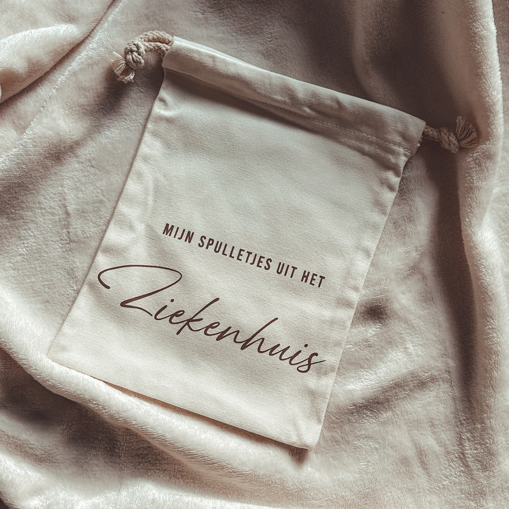 Bewaarzakje ‘Ziekenhuis spulletjes’