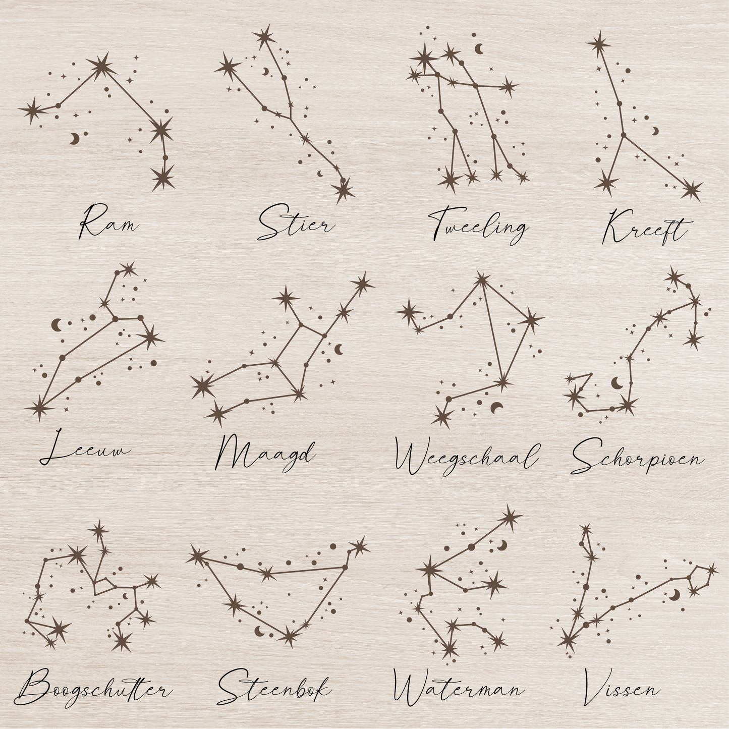 Sterrenbeeld Memorybox