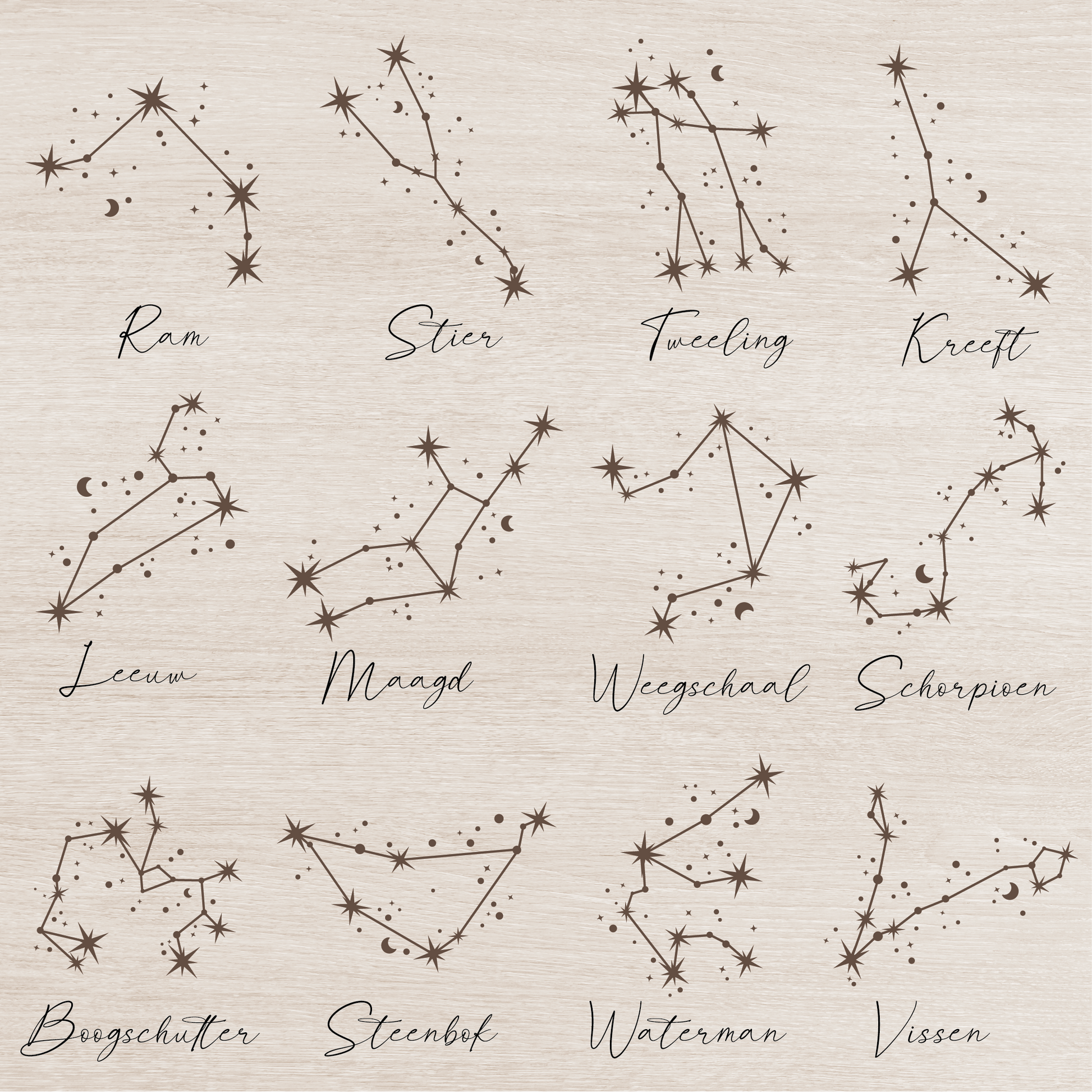 Sterrenbeeld Memorybox